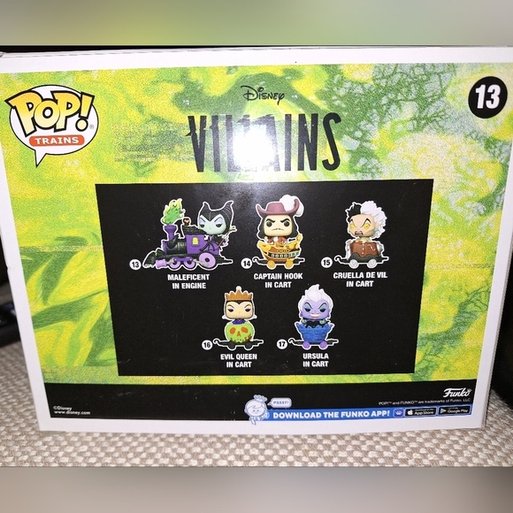 A new Funko Pop Maleficient in Engine 13. Never opened. - Picture 2 of 6
